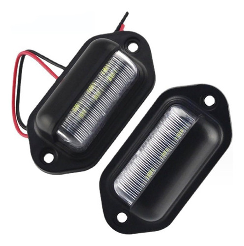 Gkmow - Paquete De 2 Luces Para Matrícula De Coche, Foco Led