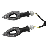 Giro X 2 Led Ambar Doble Cara Guiño Universal Moto 5w 12v