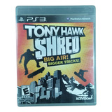 Tony Hawk's Shred Juego Original Ps3