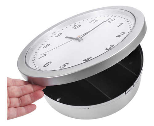 Reloj De Pared Hidden Secret, Caja Segura Para Guardar Diner