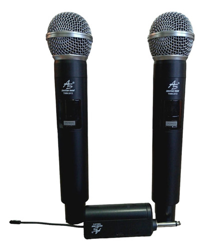Microfono Doble Canal Recargables Portatiles