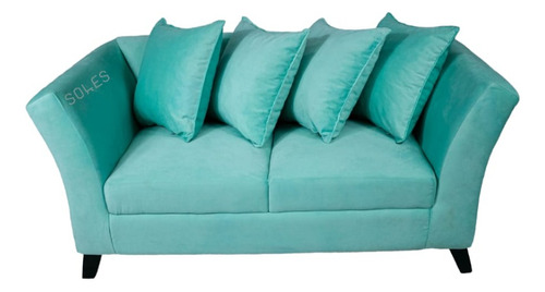 Sofa Monaco 2 Cuerpos 160cm Tapizado Antidesgarro