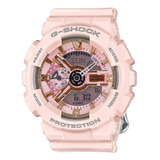 Reloj Deportivo Esfera Dorada Y Rosa Cuarzo Rosa Damas