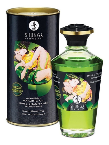 Aceite Shunga Organico Erotico Te Verde