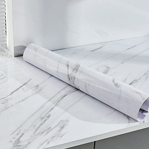 Papel Adhesivo Mármol Para Cocina/baño 90x1000cm