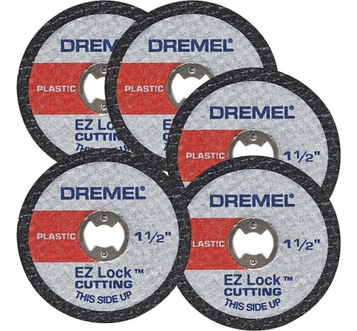 Set 5 Discos Corte Plastico Dremel Ez476 Ez-lock Minitorno