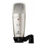 Microfono Behringer De Condensador De Estudio C-1 Con Envio