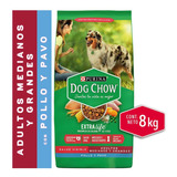 Dog Chow Extra Life Adulto Mediano/grande Pollo Y Pavo 8kg