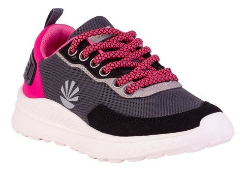 Zapatillas Deportivas Kioshi Yuke Gris Rosa 