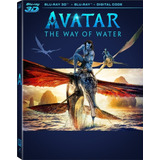 Avatar The Way Of Water Blu-ray 3d + Blu-ray Nuevo Importado