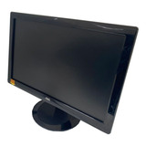 Monitor Barato Aoc C/ Alto Falante Wide 20 Polegada Usb Vga