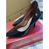 Sapato Feminino - Vizzano - Preto Verniz Premium- Número 34