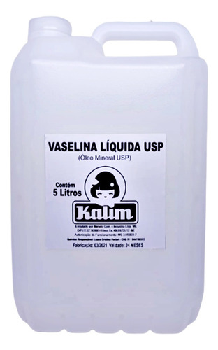 Vaselina Liquida 5 Litros P/ Proteção Esquadrias De Alumínio