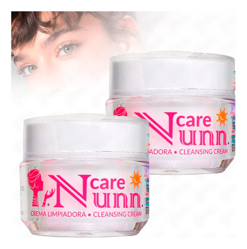 Crema Limpiadora Nunn Care 32g Kit 2 Piezas
