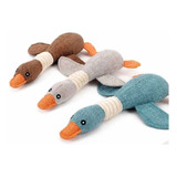 Juguete Pato De Peluche 27cm Con Chifle Importado