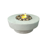 Fogata De Concreto Doble, Fondue Chimenea Portátil Para Mesa