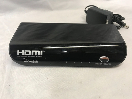 Switch Hdmi De 4 Puertos Rocketfish