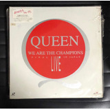 Laser Disc Importado Queen We Are The Champions Live