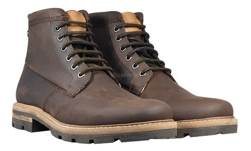 Bota Borcego Hombre Ringo Cuero Media Caña Urbano Noe 01