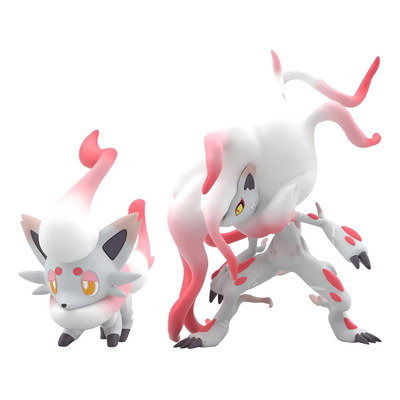 Pokemon Figura Scale World Hisuian Zorua & Zoroark Bandai | MercadoLibre