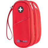 Funda De Transporte Epipen  De Insulina De 2 Niveles Rojo