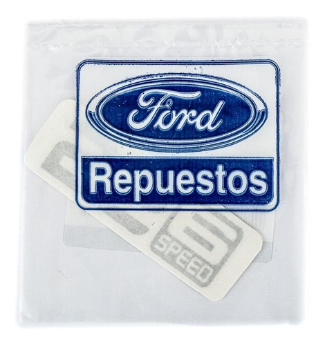 Placa Emblema  2.2  Lateral De Guardabarro Ford Ranger Foto 2