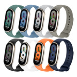 8 Correa Mica Cristal Para Xiaomi Mi Watch Band 8 Extensible