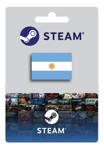 Tarjeta De Regalo Saldo Steam 10 Usd  Wallet Argentina