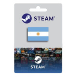 Tarjeta De Regalo Saldo Steam 10 Usd  Wallet Argentina