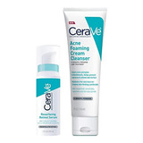 Cerave Retinol Sérum + Cerave Acné Foaming Cream 