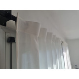 Juego De Cortinas Presilla Escondida 290x250 Gasa De Algodón