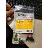 Startech 6in Slimline Sata To Sata Adapter With Power -  Mme