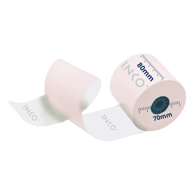 50 Rollos Papel Térmico 80x70 Color Rosa Impresora 80mm Color Rosa claro | Envío gratis