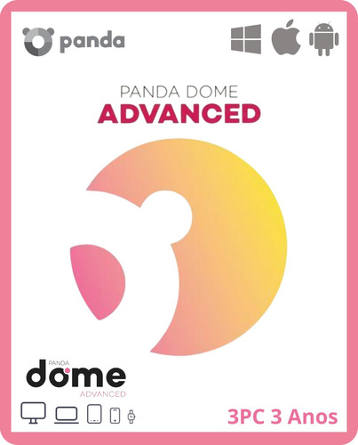 Panda Antivirus Dome Advanced - 3 Anos 3 Pc