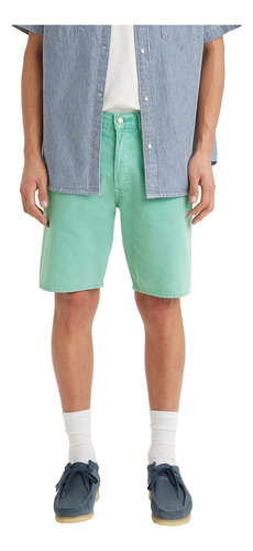 Shorts Hombre 501 Original Verde Levis