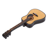 Instrumento Musical En Miniatura, Guitarra De Madera, Modelo