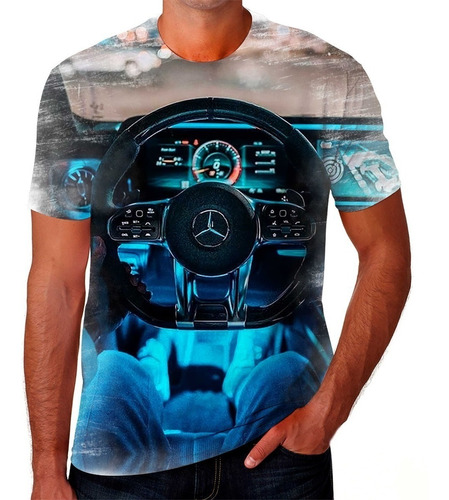 Camiseta Camisa Mercedes Benz Luxo Carro Veloz Moda 02