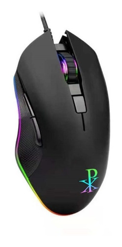 Mouse De Juego Gamer Luz Rgb Xplode 12000dpi Programable