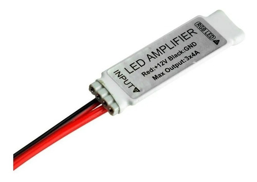 Amplificador E Repetidor Para Fita Led Rgb 5050 E 3528