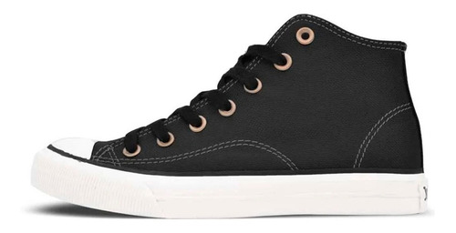 Zapatillas John Foos Negro Botita 183 Every Black.