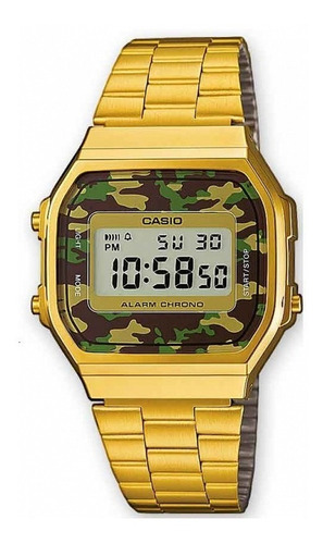 Relógio Casio Vintage Militar A168wegc-3df C/ Nf-e