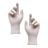 Coronet Guantes Para Examinación De Látex Caja Dispenser 10u Color Blanco Con Polvo Sí Talle M Unidades Por Envase 10