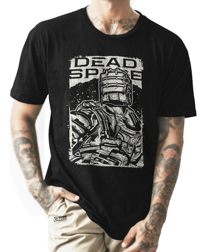 Playera Dead Space Remake / Chase / Negra