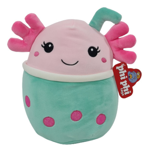 Peluche Squishy Súper Suave Milk Shake Animalitos Kawai 25cm