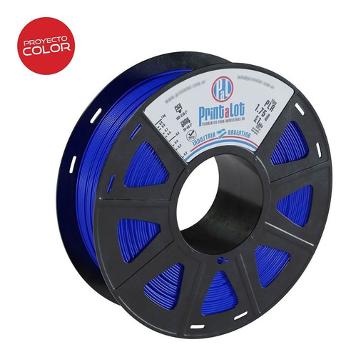 Filamento 3d Pla Printalot De 2.85mm Y 1kg Azul