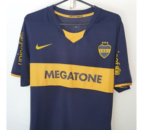 Camiseta Boca Juniors Nike Titular 08 Megatone Match Palermo