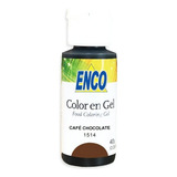 Color Gel Cafe Chocolate 40 Grs Enco 1514