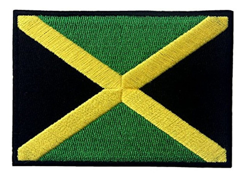 Parche Bordado Para Ropa De Bandera De Jamaica