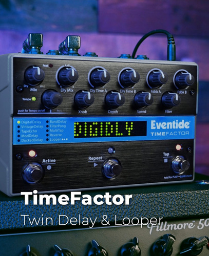 Pedal De Delay Stereo Eventide Time Factor