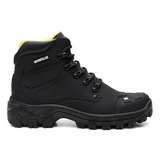 Bota Caterpillar Masculina Feminina Bico Pvc Couro Top Nl225